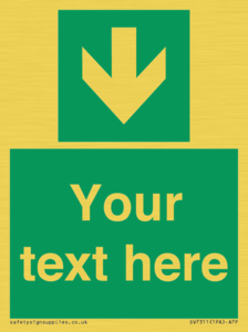 Custom Safe Condition Down arrow